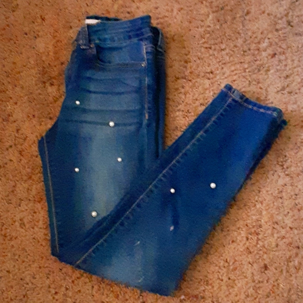 Kids Jeans w/ Pearls